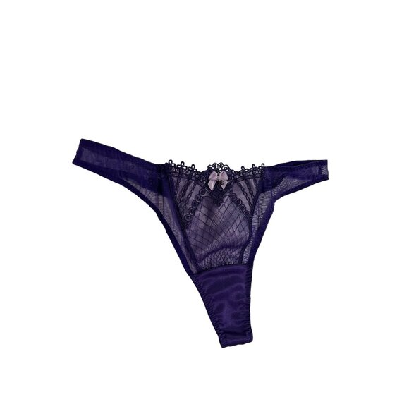 Scarlett Gasque The Forget Me Not Knicker in Purple